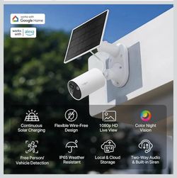 Tapo solar security camera