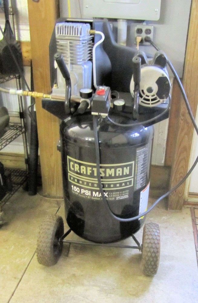 Craftsman 27 Gallon Air Compressor 220v