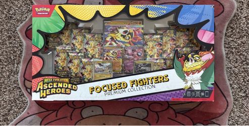 Pokémon Ascended Heroes Focused Fighters Premium Collection Box