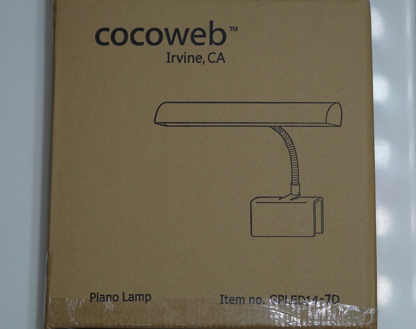 Cocoweb 14” Piano Lamp