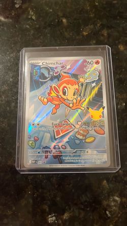 Pokemon Card Chimchar ME Promo 041