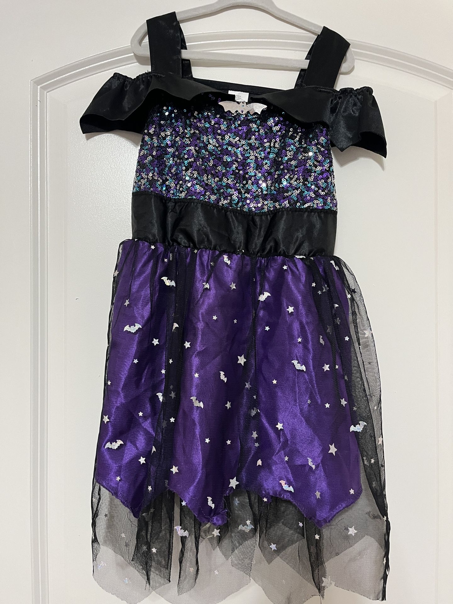 Batgirl Dress Child size Small 6/6x