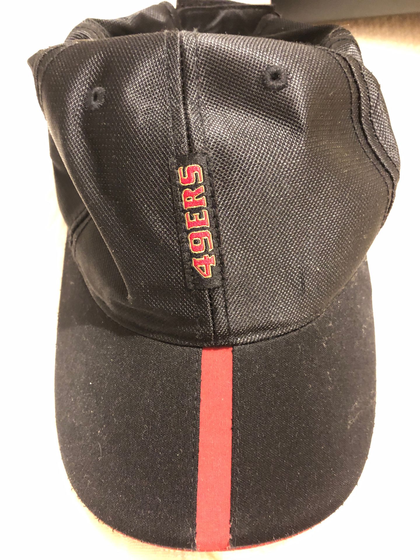 SF 49er hat Velcro back