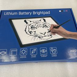 A4 LED Cordless Light Tracing Board Tracing Pad Rechargeable USB 