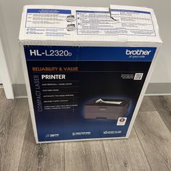 Brother HL-L2320D Automatic Duplex Monochrome USB Laser Printer / NEW OPEN BOX
