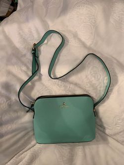 Turquoise shoulder bag