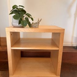 Side Table With Wheels 