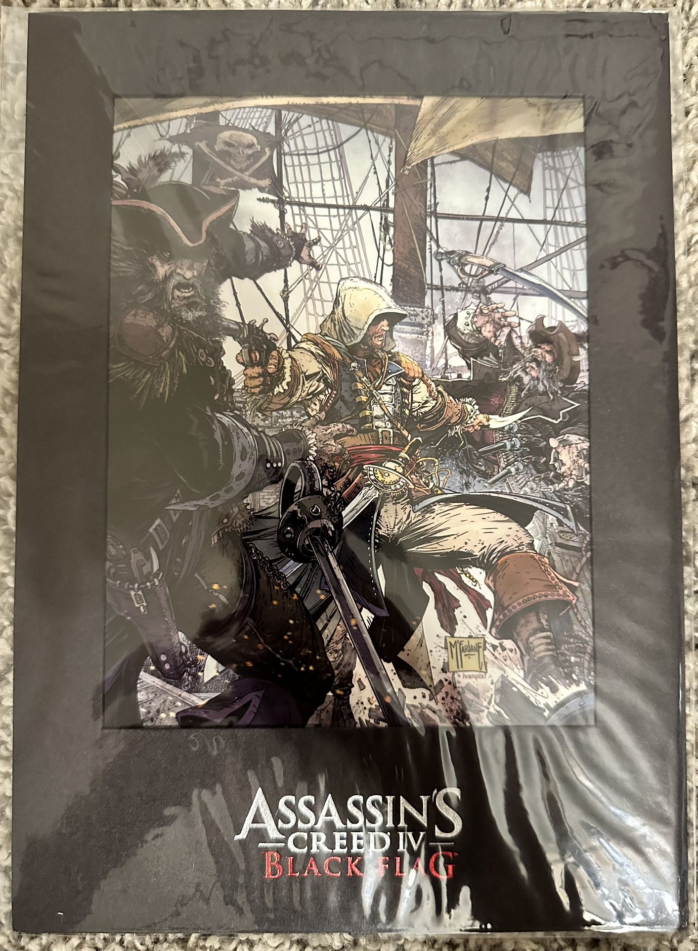 Assassin’s Creed Black Flag Limited Edition Cel Art