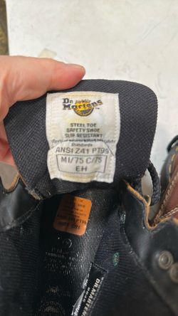 Dr. Martens steel toe
