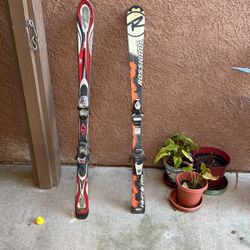 K2 And Rossingnol Skis
