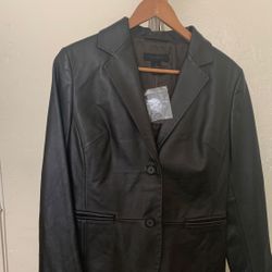 Women Leather jacket size 10