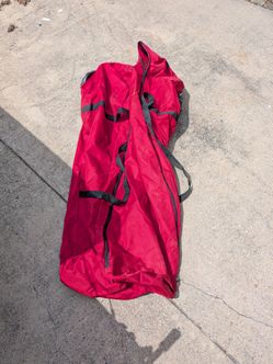 Christmas tree bag w/ wheels