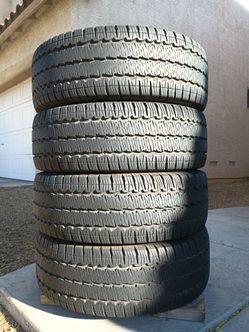 Size: LT-235/65/16 heavy duty Continental tires