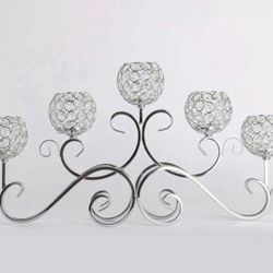 Modern 5 Arms Candle Holder Decor