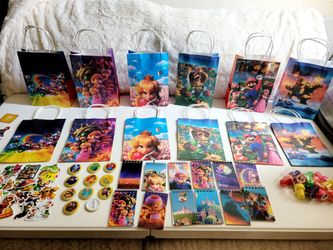 Super Mario Bros. Movie Party Favor Set