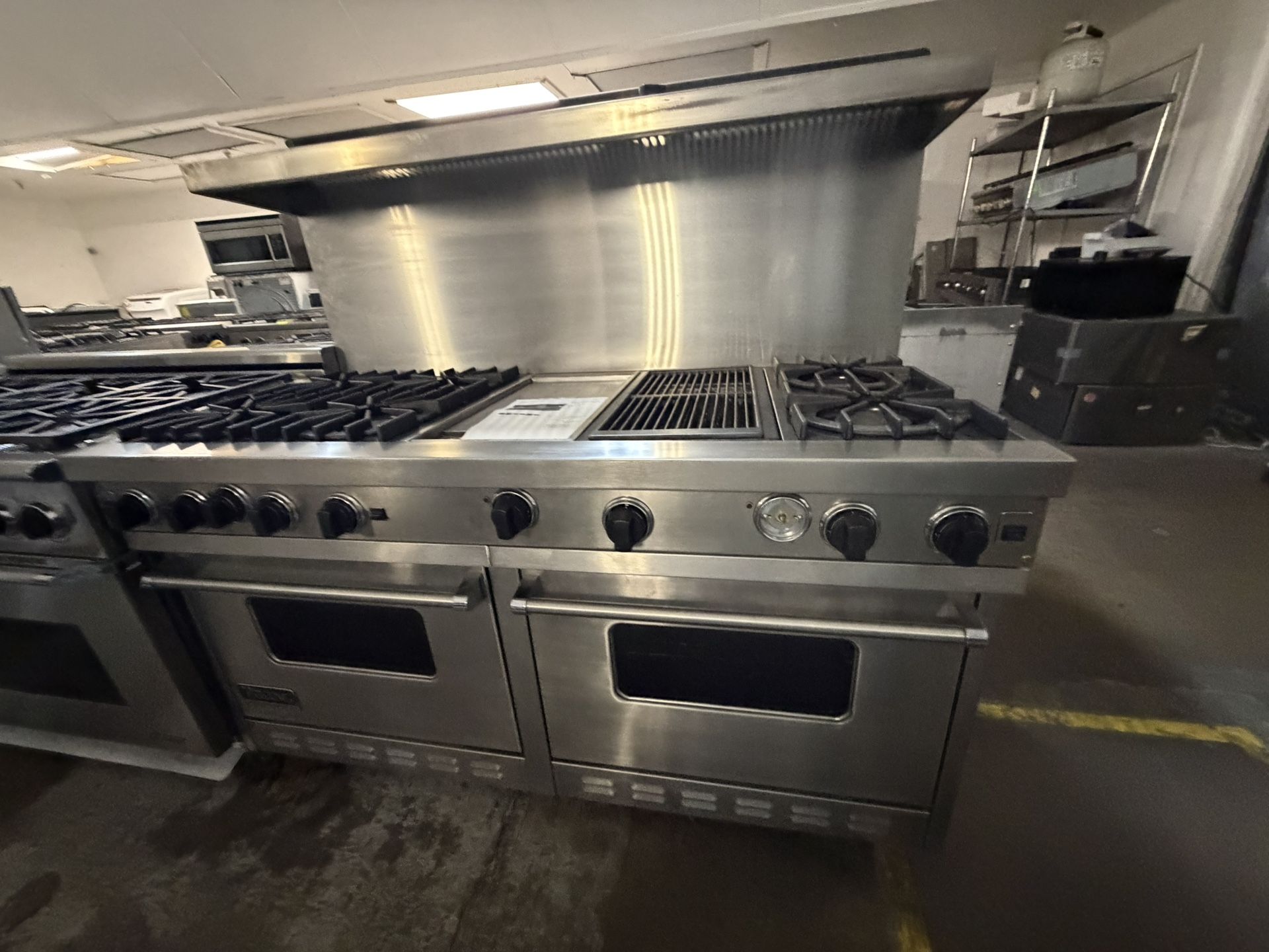 60” Viking Gas Range Stainless Steel