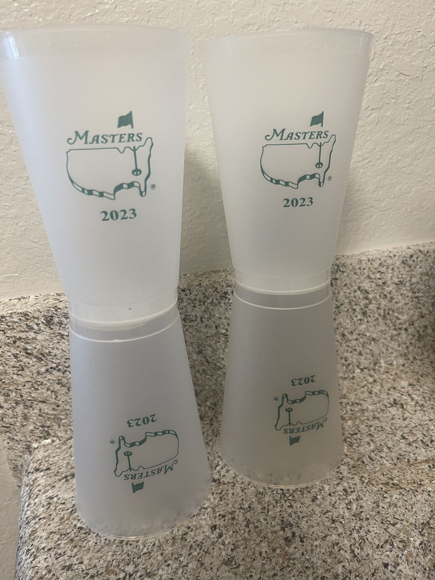 The Augusta National Golf Cups 2023(set Of 4)