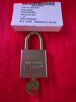Padlock with Key