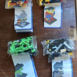Superhero Building Blocks With Instructions