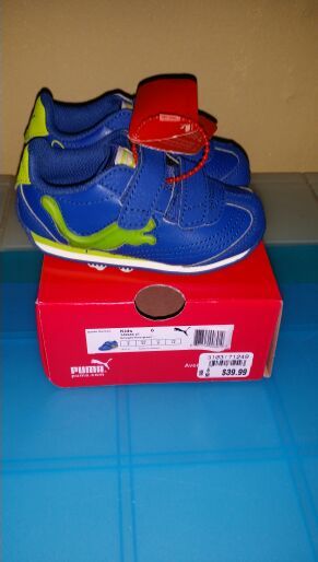 Baby puma sz. 6 $20