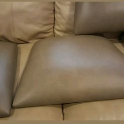 Five (5) New! Bernhardt Furniture Leather Chair Replacement Cushions