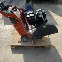 HUSQVARNA CONCRETE SAW - USED 2 TIMES