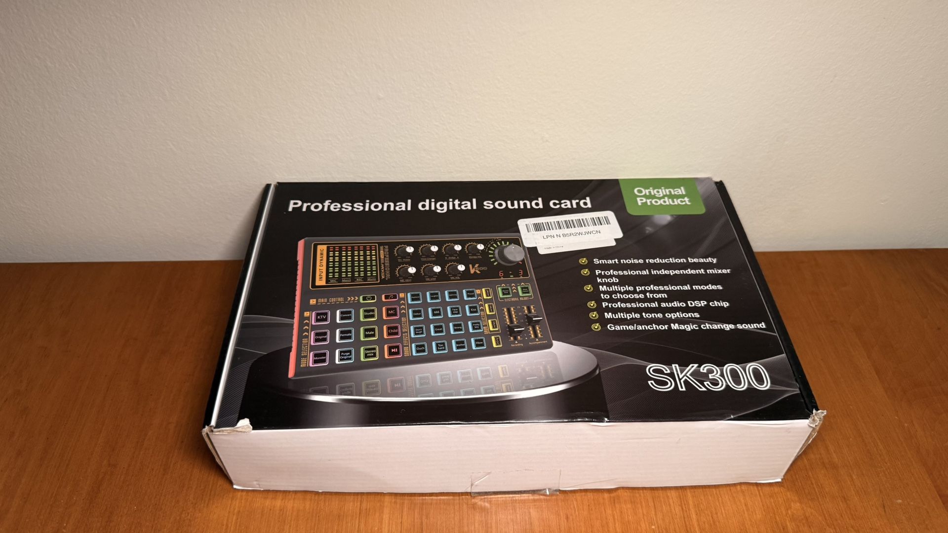Professional Audio Mixer, K300 Live Sound Card and Interface Sound...