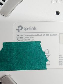 TP link, deco whole home wifi