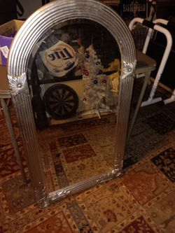 Arched Beveled Mirror