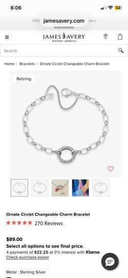 Circle Charm Bracelet