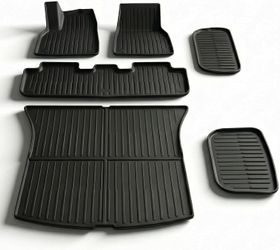 Floor Mat Floor Liners For 2025-2026 Tesla Model Y Premium Performance Model 6pcs
