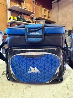 Arctic Zone Zipperless Cooler Bag – Blue/Black