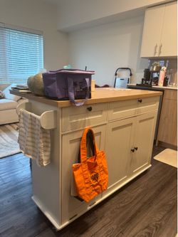 Kitchen Island with Storage