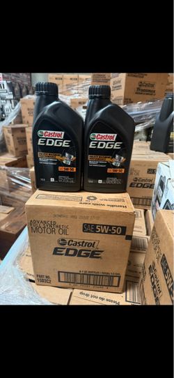 Castrol/Mobil 5W50 6 Quarts