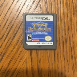 Pokemon Mystery Dungeon Blue Rescue Team DS Game