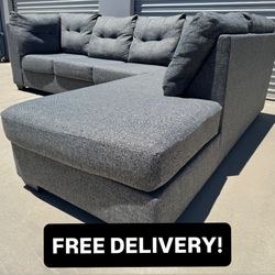 FREE DELIVERY || Ashley’s Furniture 2Pc Sectional Couch