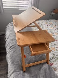 Bed Tray Desk Naturally Bamboo