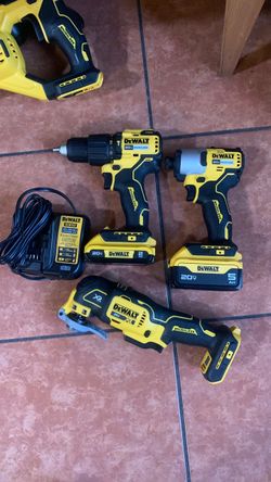 Dewalt  drills  & Multi  tool