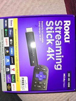 Roku Streaming Stick 4K with HD & HDR