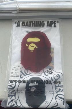 Bape x Chrome Heart Collab T-Shirt White Size M Brand New With Tags
