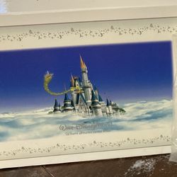 Walt Disney Glass Picture Plate