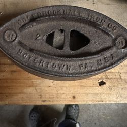Old Iron And Trivet