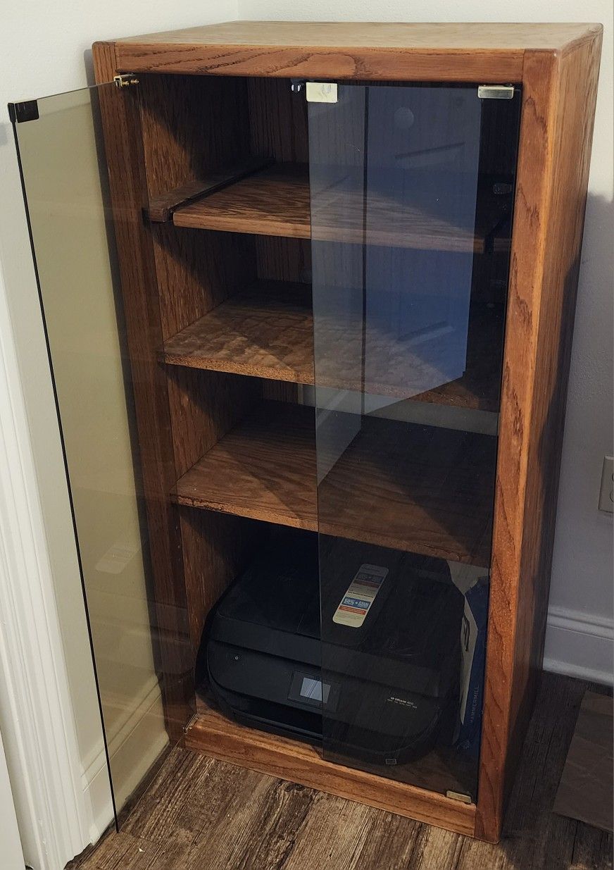 Wood & Glass Display Case
