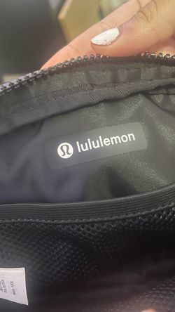 Lululemon Black Zip Bag