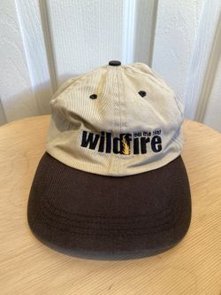 Vtg Wildfire Feel Heat Hat Strapback Baseball Cap Discovery Channel Pictures