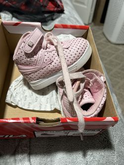 Fila Pink Sneakers - Toddler