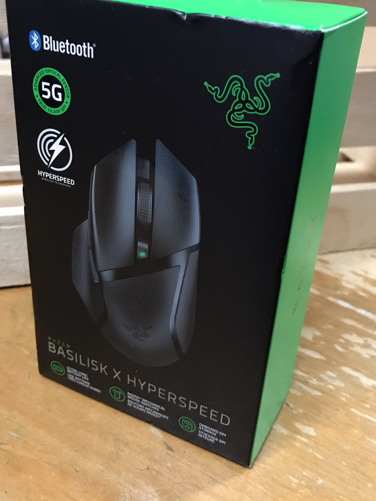 $50 • RAZER - Basilisk x Hyperspeed Gaming Mouse • Mouse Only