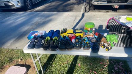 Boys- Size 6-7 clothing, shoes - FREE