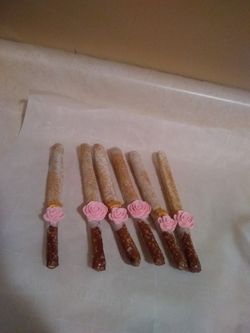 Pretzels para baby shower