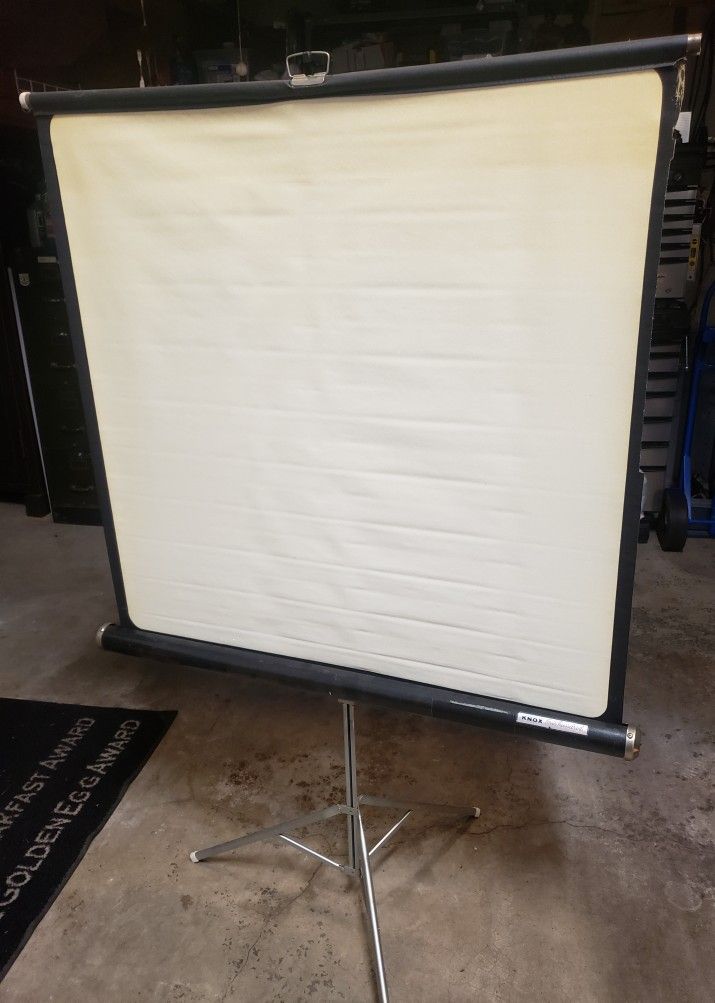 Vintage Projector Screen